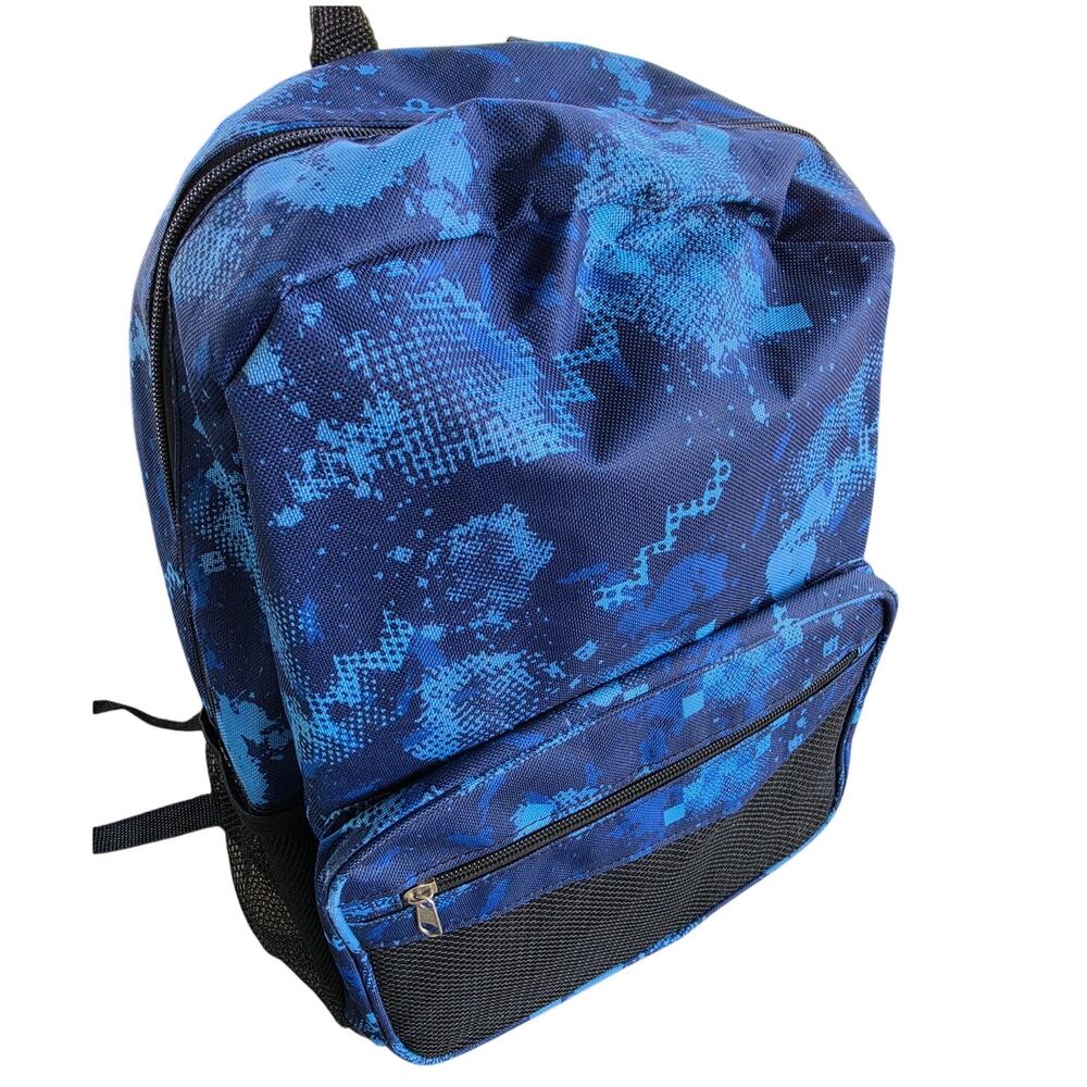 NEW blue camo backpack